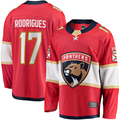 Pouc F.Panthers #17 Evan Rodrigues Red Home Breakaway Jerseys