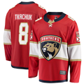 Pouc F.Panthers #8 Brady Tkachuk Red Home Breakaway Jerseys