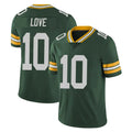 Pouc GB.Packers #10 Jordan Love Player Green Vapor Untouchable Limited Home Game Stitched Jerseys