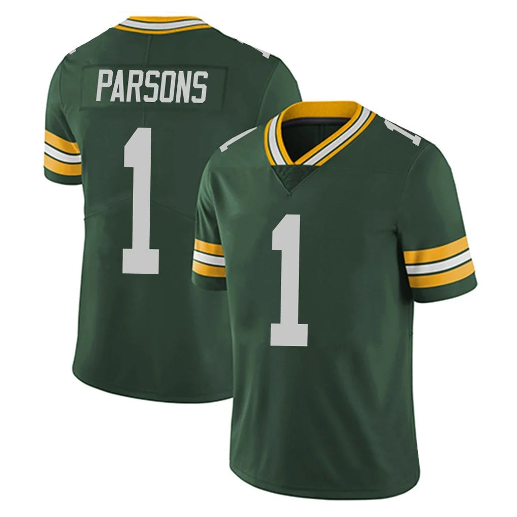 Pouc GB.Packers #1 Micah Parsons Player Green Vapor Untouchable Limited Home Game Stitched Jerseys