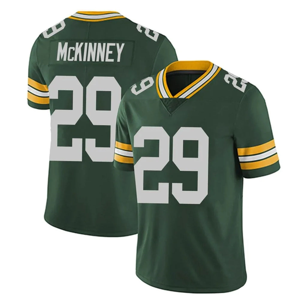 Pouc GB.Packers #29 Xavier McKinney Player Green Vapor Untouchable Limited Home Game Stitched Jerseys