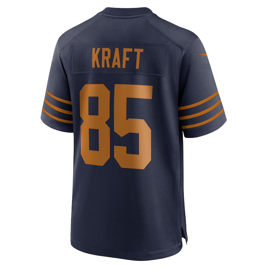 Pouc GB.Packers #85 Tucker Kraft Player Navy The 1923 Classic Game Stitched Jerseys