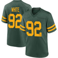 Pouc  GB.Packers #92 Reggie White Player Limited Green Alternate Vapor Stitched Jerseys
