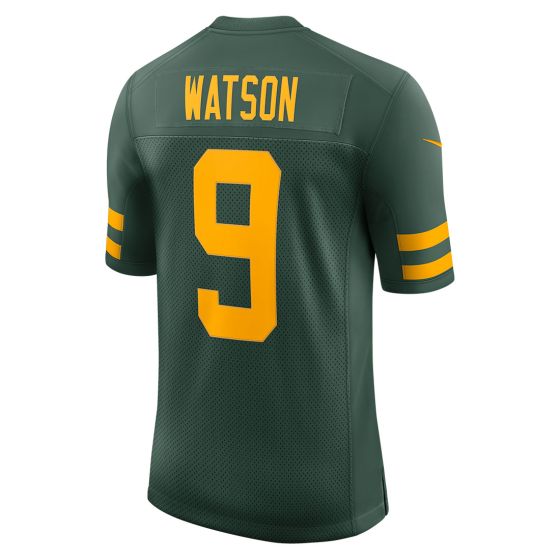 Pouc GB.Packers #9 Christian Watson 50s Classic Limited Stitched Jerseys