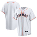 Pouc H.Astros White Home Game Blank Player Stitched Jerseys