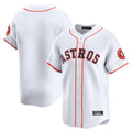 Pouc H.Astros White Home Limited Blank Player Stitched Jerseys