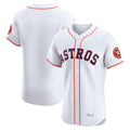 Pouc H.Astros White Home Limited Elite Blank Player Stitched Jerseys