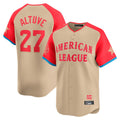 Pouc H.Astros #27 Jose Altuve Player Cream American League All-Star Game Limited Stitched Jerseys