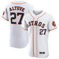 Pouc H.Astros #27 Jose Altuve Player White Limited Elite Home Stitched Jerseys