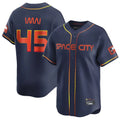 Pouc H.Astros #45 Tatsuya Imai Player Navy City Connect Home Limited Stitched Jerseys