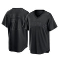 Pouc H.Astros #71 Josh Hader Player Black Fashion T-shirt Home Game Stitched Jerseys
