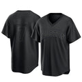 Pouc H.Astros #7 Craig Biggio Player Black Fashion T-shirt Home Game Stitched Jerseys