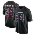Pouc H.Texans #24 Derek Stingley Jr. Player Black Fashion Home Game Stitched Jerseys