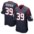Pouc H.Texans #39 Henry To'oTo'o Player Navy Home Game Stitched Jerseys