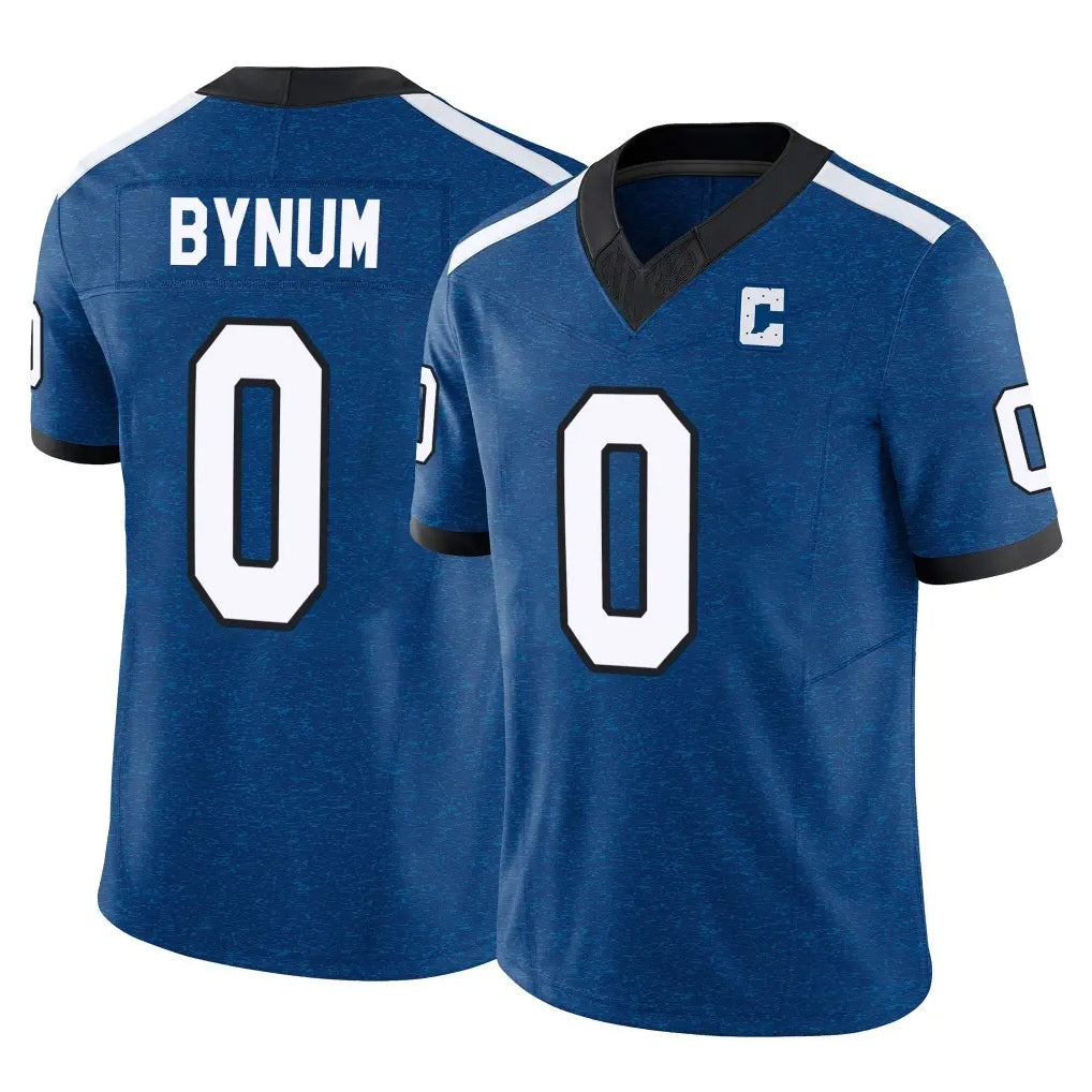 Pouc IN.Colts #0 Camryn Bynum Player Royal Limited Indiana Nights Alternate Vapor F.U.S.E. Home Game Stitched Jerseys
