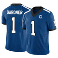 Pouc IN.Colts #1 Sauce Gardner Player Royal Limited Indiana Nights Alternate Vapor F.U.S.E. Home Game Stitched Jerseys
