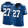 Pouc IN.Colts #27 Justin Walley Player Royal Limited Indiana Nights Alternate Vapor F.U.S.E. Home Game Stitched Jerseys