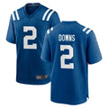 Pouc IN.Colts #2 Josh Downs Player Royal Home Game Stitched Jerseys