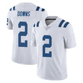 Pouc IN.Colts #2 Josh Downs Player White Limited Vapor Untouchable Home Game Stitched Jerseys