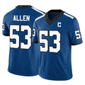 Pouc IN.Colts #53 CJ Allen Player Royal Limited Indiana Nights Alternate Vapor F.U.S.E. Home Game Stitched Jerseys
