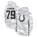 Pouc IN.Colts #79 Bernhard Raimann Player Arctic Camo Salute to Service Hoodies Limited Game Stitched Jerseys