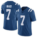 Pouc IN.Colts #7 Charvarius Ward Sr. Player Royal Limited Vapor Untouchable Home Game Stitched Jerseys