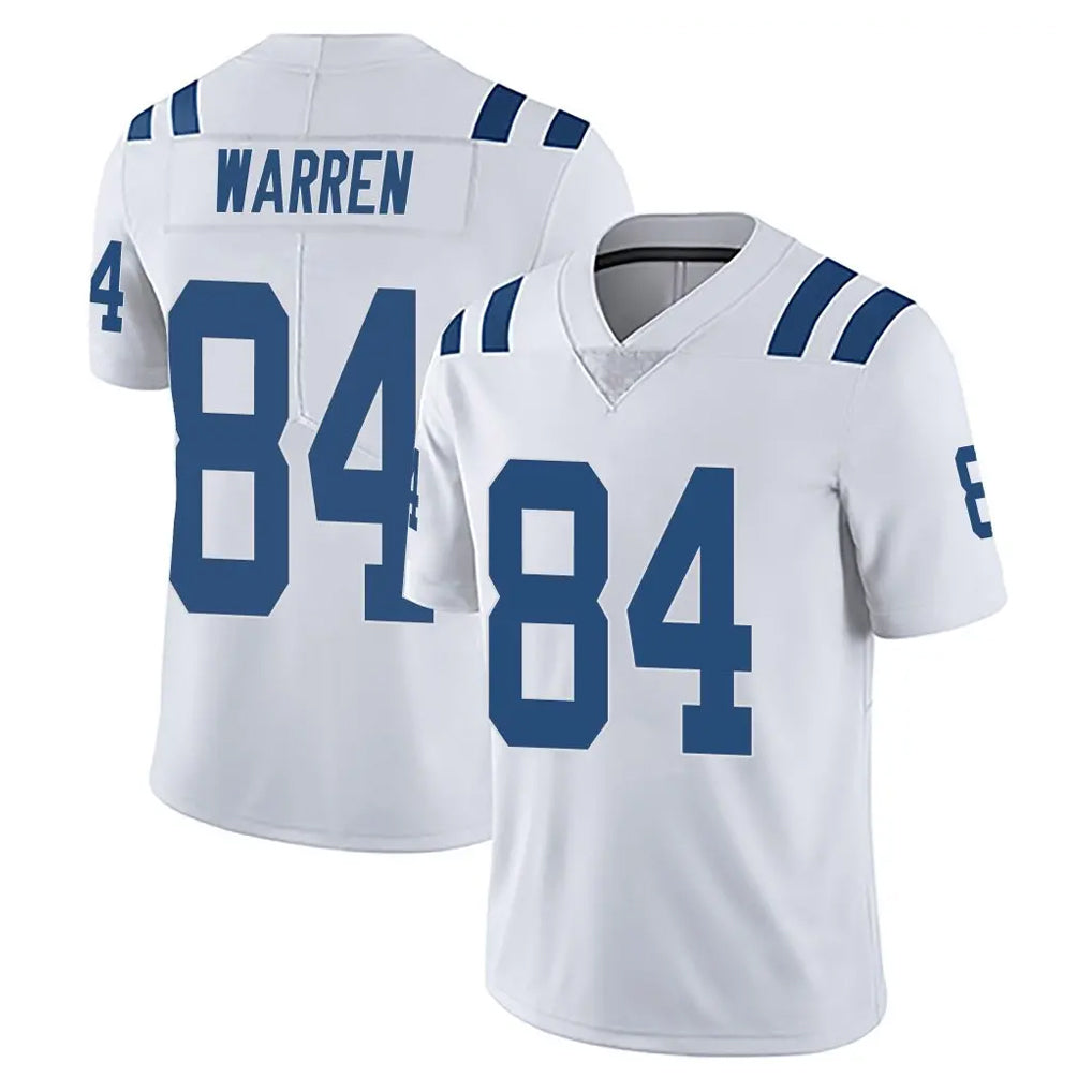 Pouc IN.Colts #84 Tyler Warren Player White Limited Vapor Untouchable Home Game Stitched Jerseys