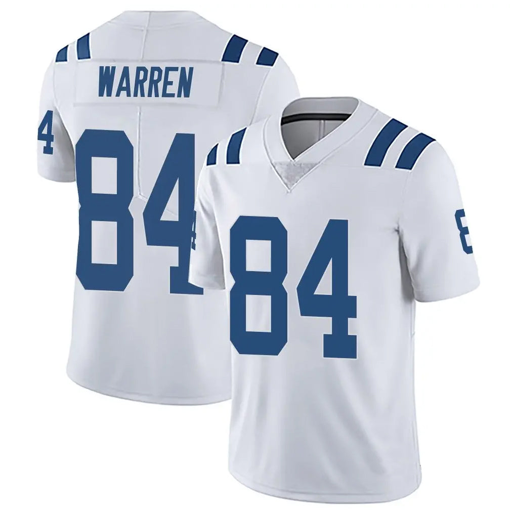 Pouc IN.Colts #84 Tyler Warren Player White Vapor Limited Stitched Jerseys