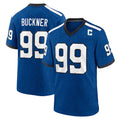 Pouc IN.Colts #99 DeForest Buckner Player Royal Alternate Indiana Nights Home Game Stitched Jerseys