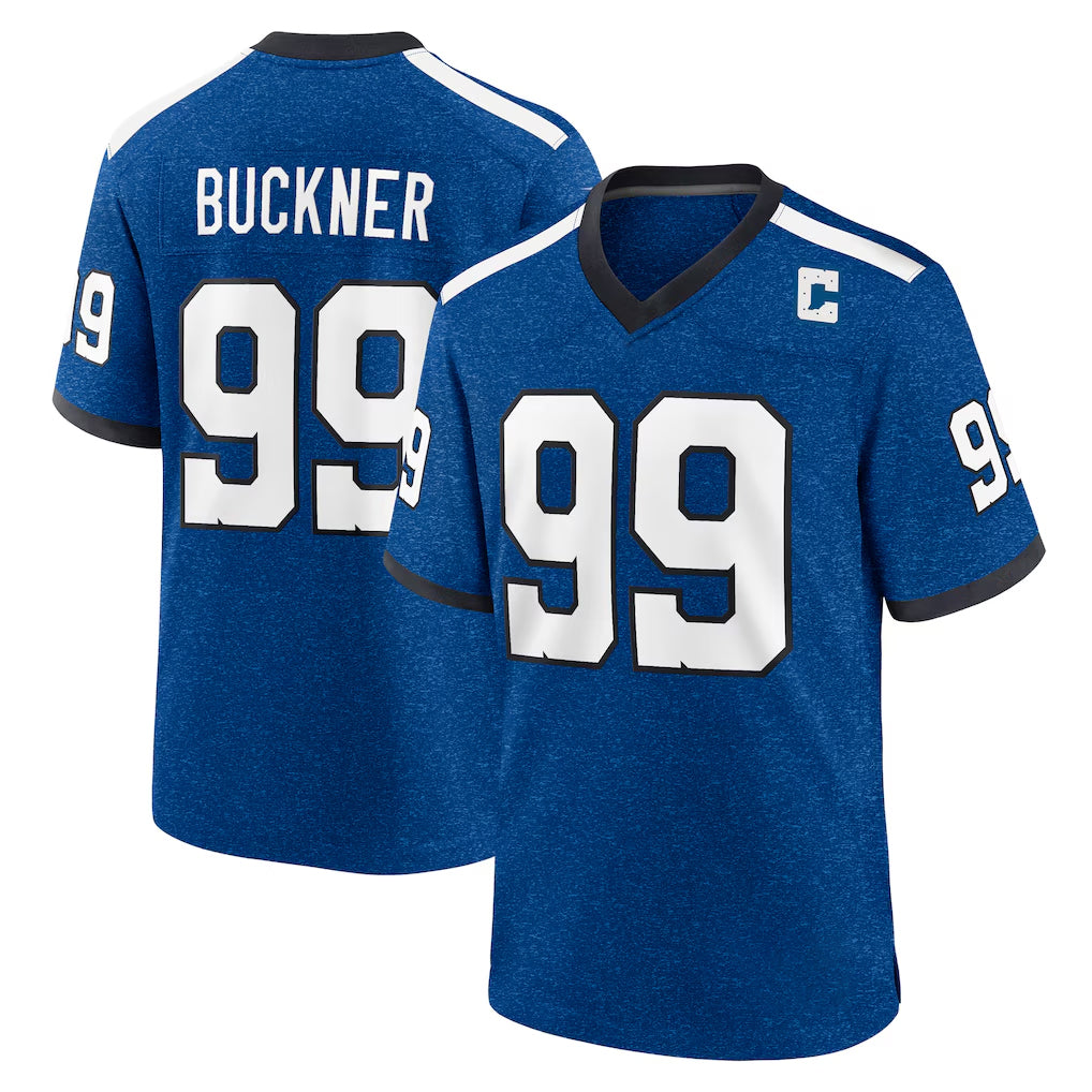 Pouc IN.Colts #99 DeForest Buckner Player Royal Alternate Indiana Nights Home Game Stitched Jerseys