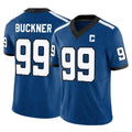 Pouc IN.Colts #99 DeForest Buckner Player Royal Limited Indiana Nights Alternate Vapor F.U.S.E. Home Game Stitched Jerseys