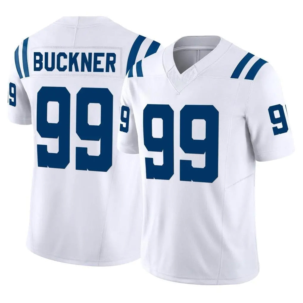 Pouc IN.Colts #99 DeForest Buckner Player White Limited Vapor F.U.S.E. Home Game Stitched Jerseys