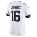 Pouc J.Jaguars #16 Trevor Lawrence White Vapor F.U.S.E. Limited Stitched Jerseys