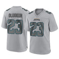 Pouc J.Jaguars #23 Foyesade Oluokun Player Gray Atmosphere Fashion Home Game Stitched Jerseys