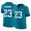 Pouc J.Jaguars #23 Foyesade Oluokun Player Teal Vapor F.U.S.E. Limited Home Game Stitched Jerseys