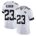 Pouc J.Jaguars #23 Foyesade Oluokun Player White Vapor F.U.S.E. Limited Home Game Stitched Jerseys