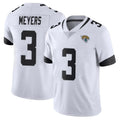 Pouc J.Jaguars #3 Jakobi Meyers Player White Vapor Untouchable Limited Home Game Stitched Jerseys