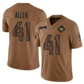 Pouc J.Jaguars #41 Josh Hines-Allen Player Brown Salute To Service Limited Football Jerseys