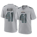 Pouc J.Jaguars #41 Josh Hines-Allen Player Gray Atmosphere Fashion Home Game Stitched Jerseys