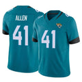 Pouc J.Jaguars #41 Josh Hines-Allen Player Teal Vapor F.U.S.E. Limited Home Game Stitched Jerseys
