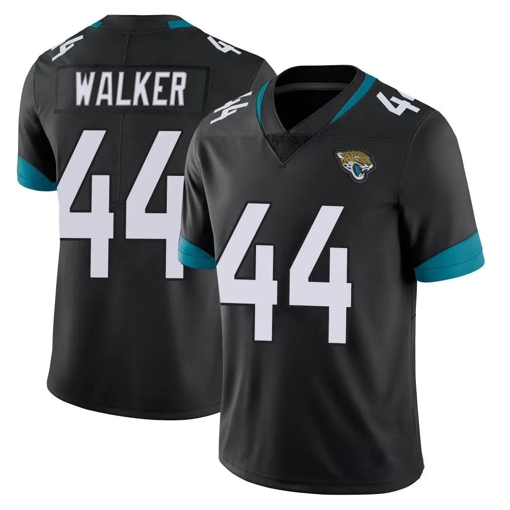 Pouc J.Jaguars #44 Travon Walker Player Black Vapor Untouchable Limited Home Game Stitched Jerseys