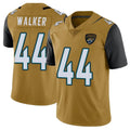 Pouc J.Jaguars #44 Travon Walker Player Gold Vapor Limited Home Game Stitched Jerseys