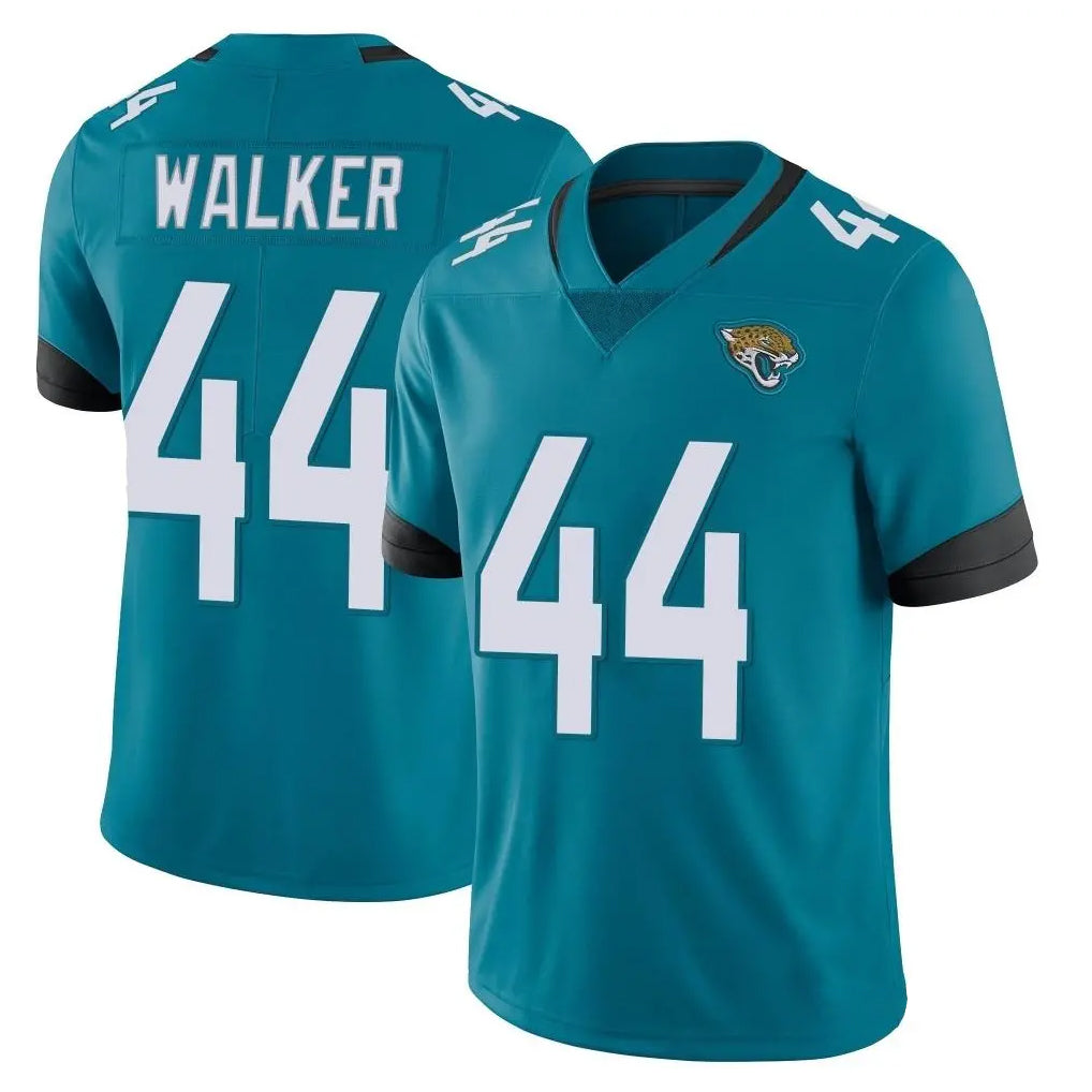 Pouc J.Jaguars #44 Travon Walker Player Teal Vapor Untouchable Limited Home Game Stitched Jerseys