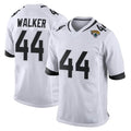 Pouc J.Jaguars #44 Travon Walker Player White Home Game Stitched Jerseys