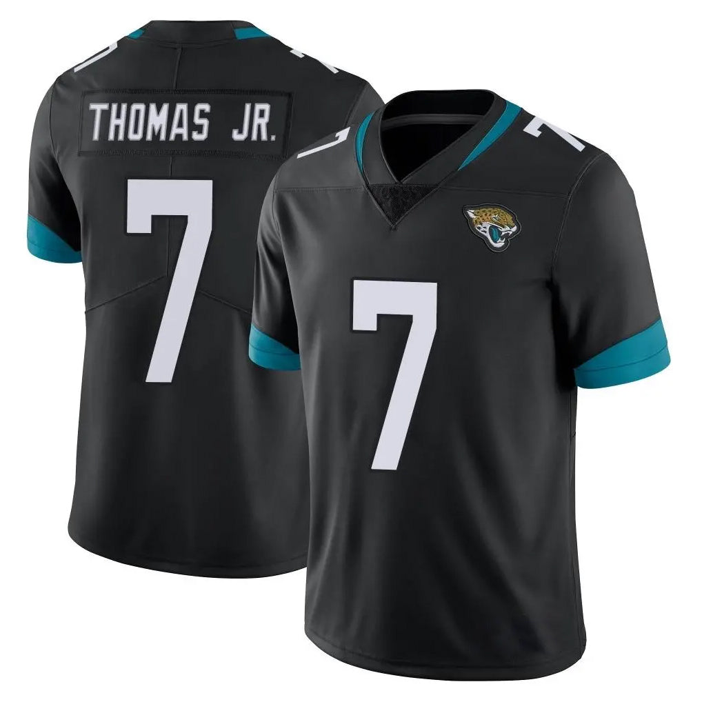 Pouc J.Jaguars #7 Brian Thomas Jr. Player Black Vapor Untouchable Limited Home Game Stitched Jerseys