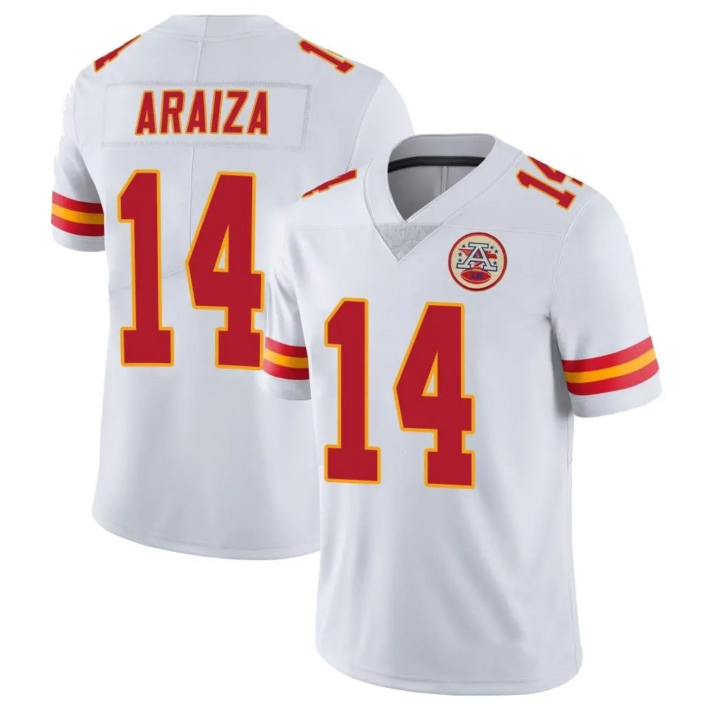 Pouc KC.Chiefs #14 Matt Araiza Player White Limited Vapor Untouchable Home Game Stitched Jerseys
