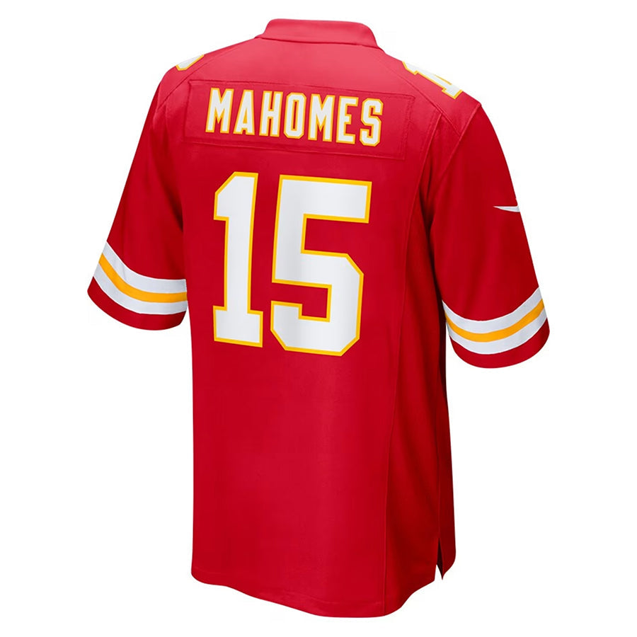 Pouc KC.Chiefs #15 Patrick Mahomes Player Red Home Game Stitched Jerseys