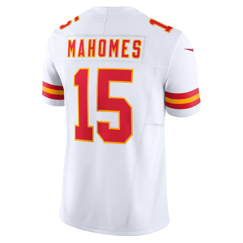 Pouc KC.Chiefs #15 Patrick Mahomes White Vapor F.U.S.E. Limited Stitched Jerseys