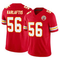 Pouc KC.Chiefs #56 George Karlaftis Player Red Limited Vapor F.U.S.E. Home Game Stitched Jerseys