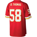 Pouc KC.Chiefs #58 Derrick Thomas Mitchell & Ness Red Legacy Replica Jersey
